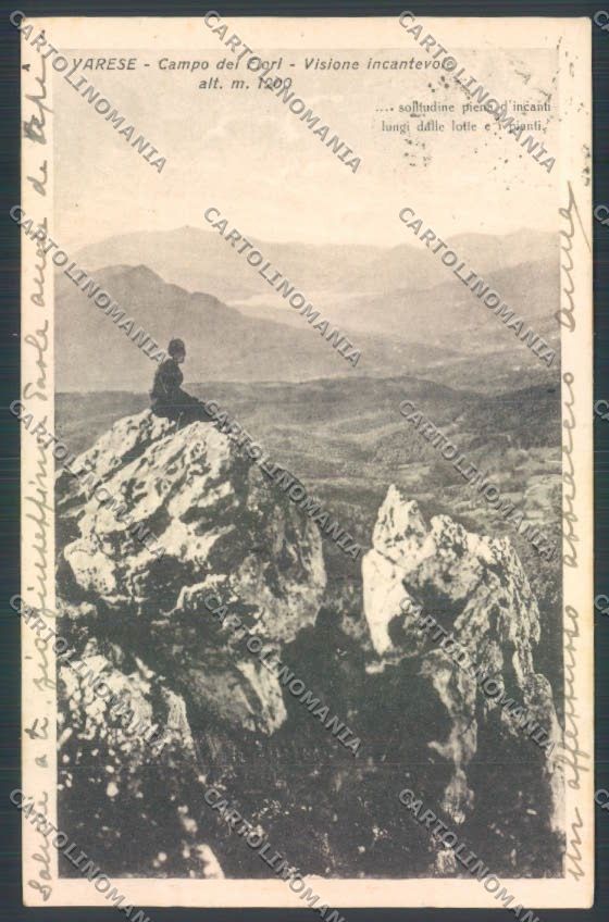 Varese Campo dei Fiori cartolina LQ6720 – fronte