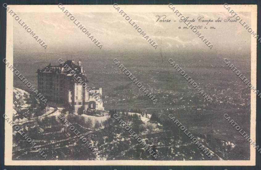 Varese Campo dei Fiori cartolina LQ6725 – fronte
