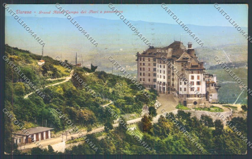 Varese Campo dei Fiori cartolina LQ6737 – fronte