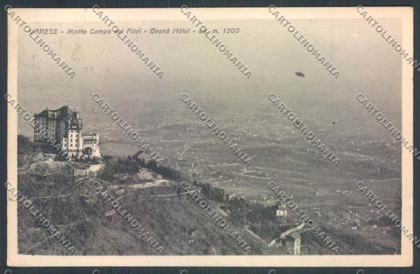Varese Campo dei Fiori cartolina LQ6745 – fronte