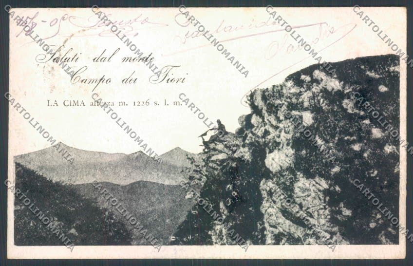 Varese Campo dei Fiori cartolina LQ6752 – fronte