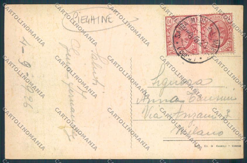 Varese Campo dei Fiori PIEGHINE cartolina LQ6763 – retro