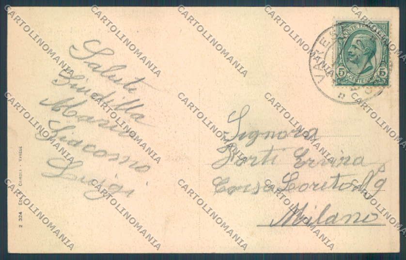 Varese Campo dei Fiori cartolina LQ6764 – retro