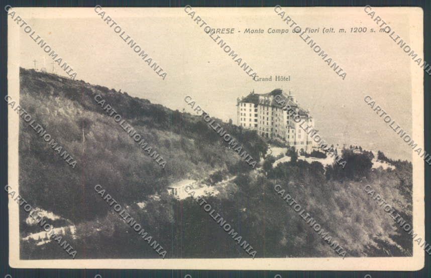 Varese Campo dei Fiori cartolina LQ6770 – fronte
