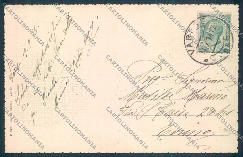 Varese Campo dei Fiori cartolina LQ6779 – retro