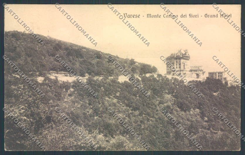 Varese Campo dei Fiori cartolina LQ6780 – fronte