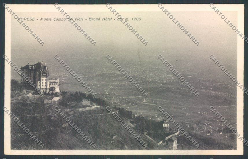 Varese Campo dei Fiori cartolina LQ6783 – fronte