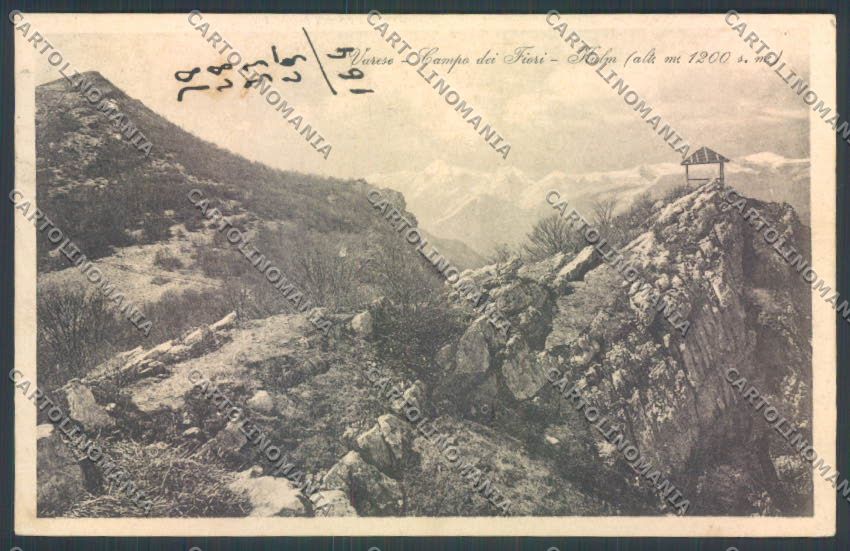 Varese Campo dei Fiori cartolina LQ6784 – fronte