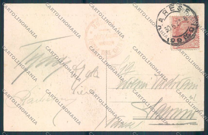 Varese Campo dei Fiori cartolina LQ6784 – retro