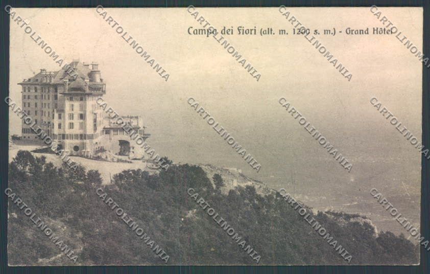 Varese Campo dei Fiori PIEGHINA cartolina LQ6785 – fronte