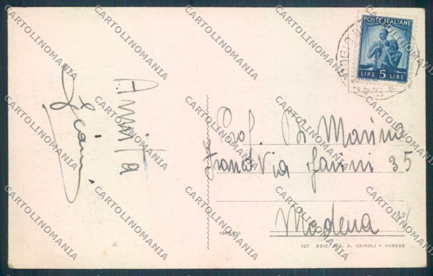 Varese Campo dei Fiori cartolina LQ6786 – retro