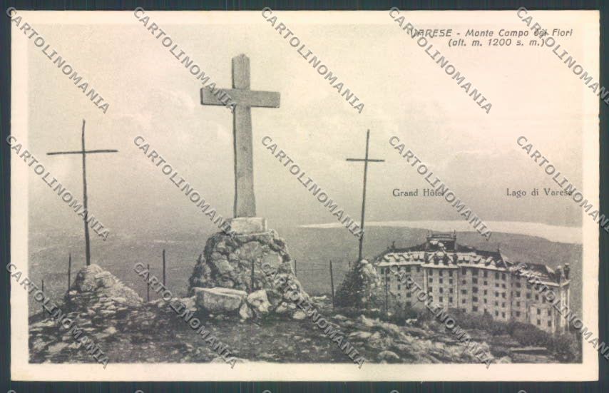 Varese Campo dei Fiori cartolina LQ6792 – fronte