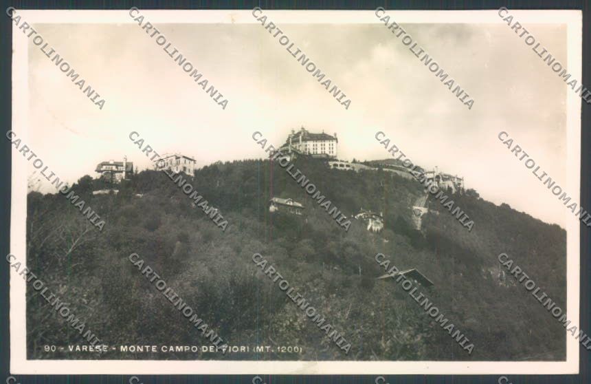 Varese Campo dei Fiori Foto cartolina LQ6797 – fronte