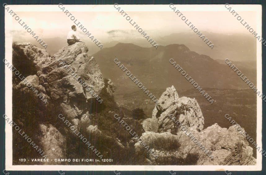 Varese Campo dei Fiori Foto cartolina LQ6798 – fronte