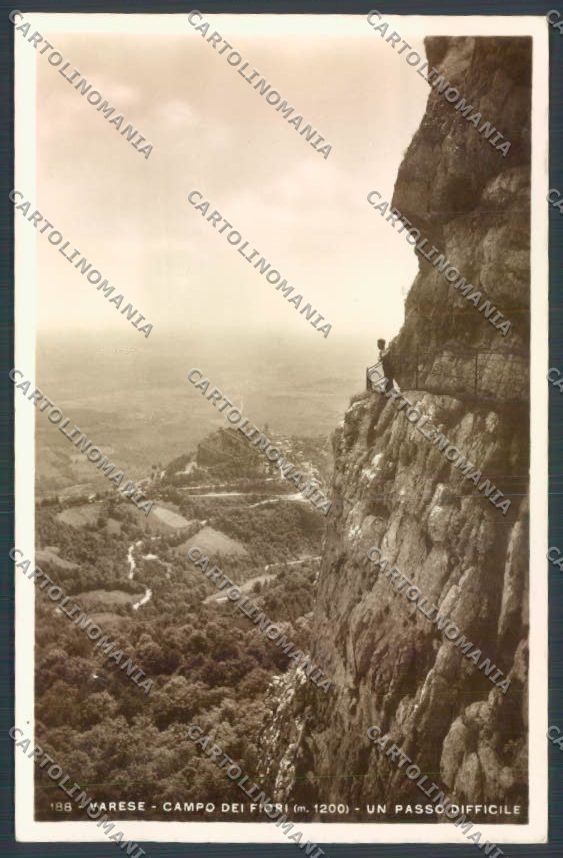 Varese Campo dei Fiori Foto cartolina LQ6799 – fronte