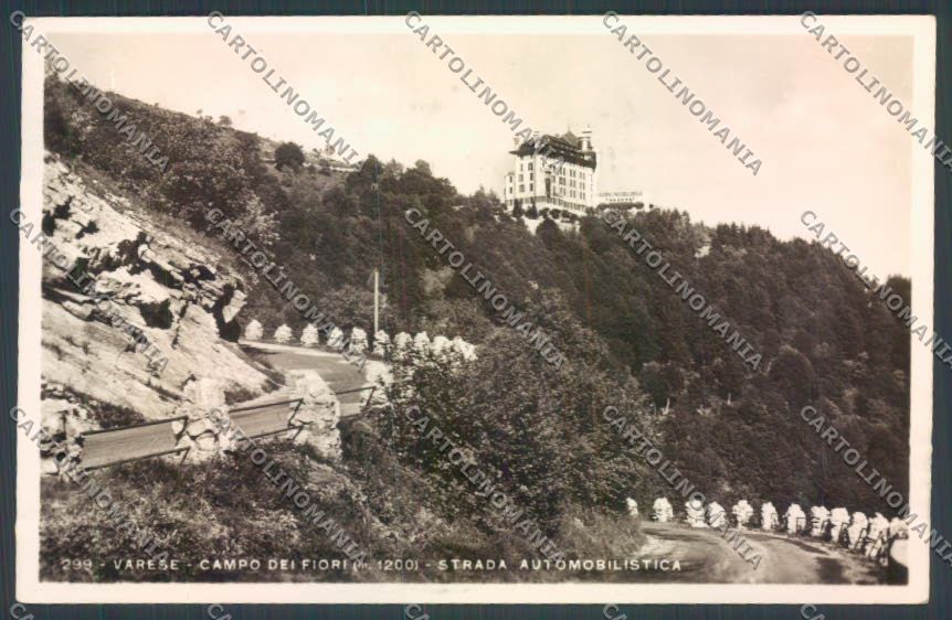 Varese Campo dei Fiori Foto cartolina LQ6802 – fronte
