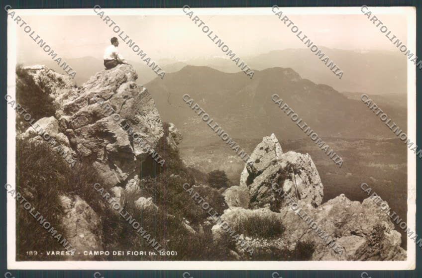 Varese Campo dei Fiori STRAPPO Foto cartolina LQ6803 – fronte