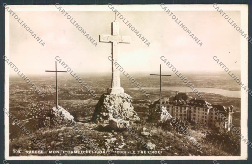 Varese Campo dei Fiori ABRASA Foto cartolina LQ6806 – fronte