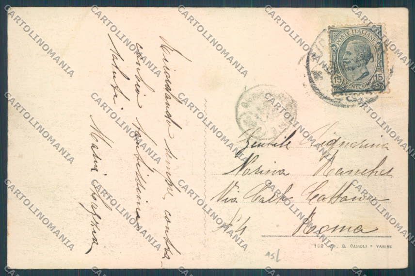 Varese Campo dei Fiori cartolina LQ6810 – retro