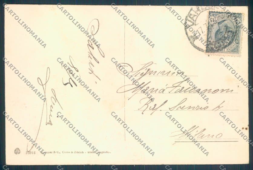 Varese Campo dei Fiori cartolina LQ6831 – retro