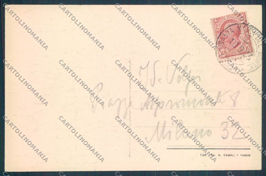 Varese Campo dei Fiori cartolina LQ6835 – retro