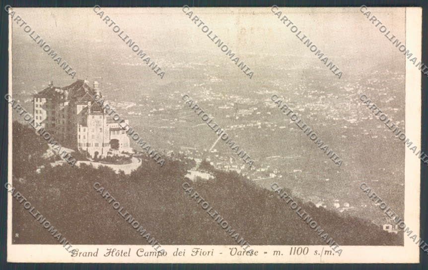 Varese Campo dei Fiori cartolina LQ6842 – fronte