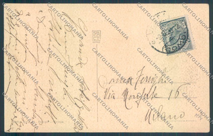 Varese Campo dei Fiori cartolina LQ6845 – retro