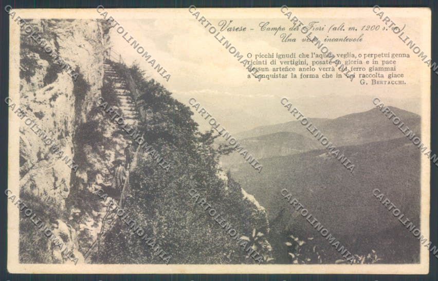 Varese Campo dei Fiori cartolina LQ6852 – fronte