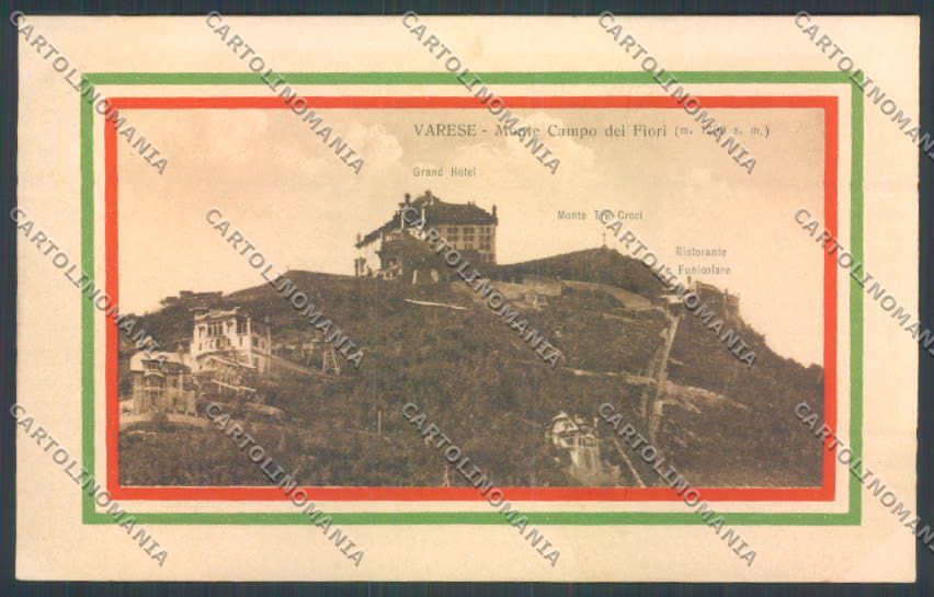 Varese Campo dei Fiori cartolina LQ6853 – fronte