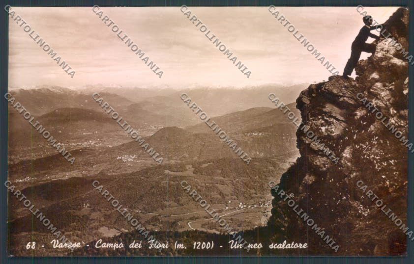 Varese Campo dei Fiori RIFILATA Foto cartolina LQ6857 – fronte