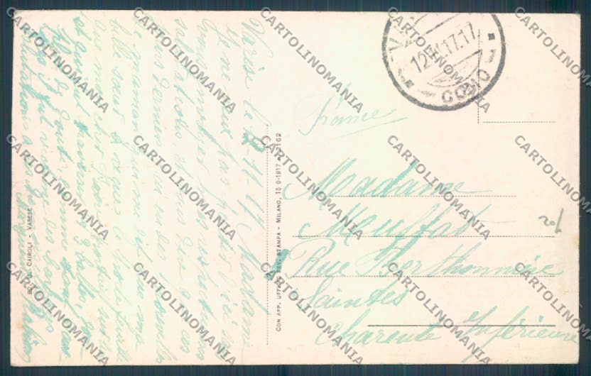 Varese Campo dei Fiori cartolina LQ6865 – retro