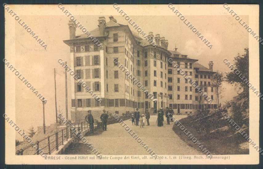 Varese Campo dei Fiori PIEGA cartolina LQ6868 – fronte
