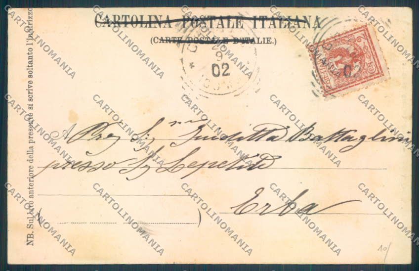 Varese Sacro Monte cartolina LQ6869 – retro