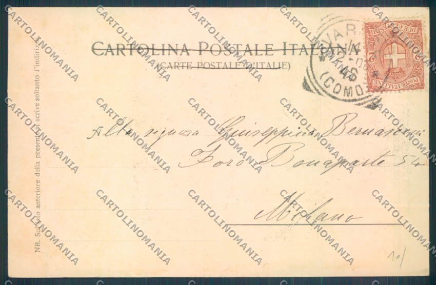 Varese Sacro Monte cartolina LQ6874 – retro