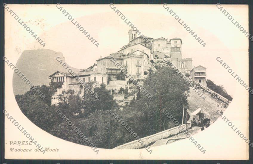 Varese Sacro Monte cartolina LQ6880 – fronte