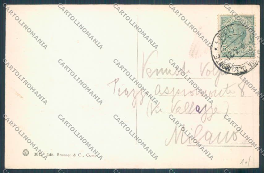 Varese Sacro Monte cartolina LQ6880 – retro