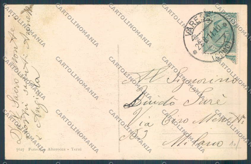 Varese Sacro Monte cartolina LQ6882 – retro