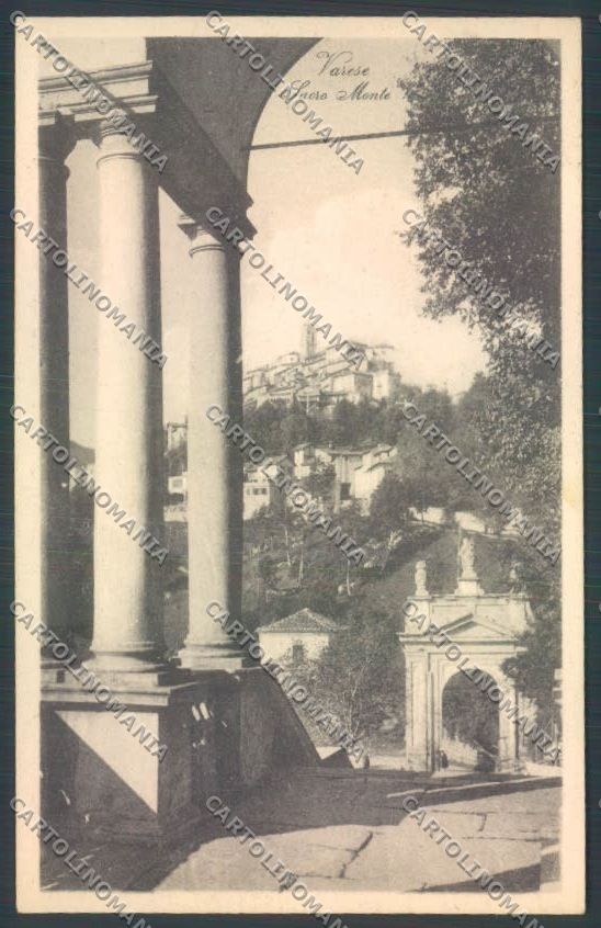 Varese Sacro Monte cartolina LQ6884 – fronte