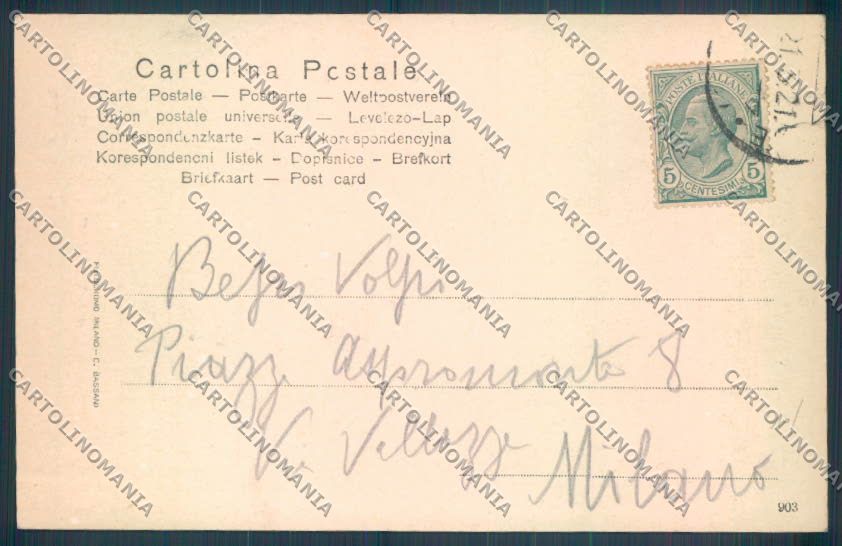 Varese Sacro Monte cartolina LQ6886 – retro