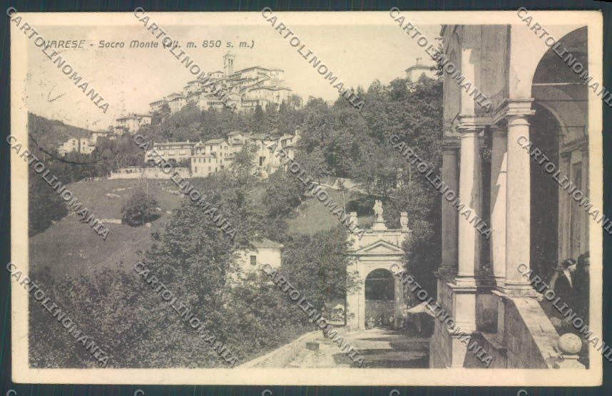 Varese Sacro Monte cartolina LQ6887 – fronte