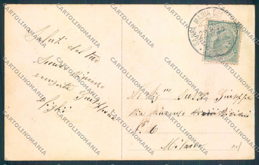 Varese Sacro Monte cartolina LQ6890 – retro