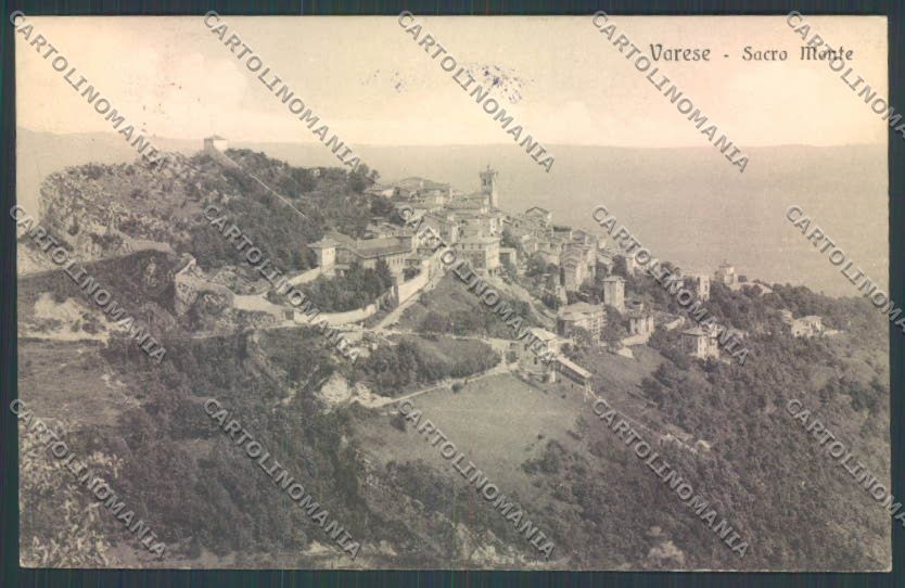 Varese Sacro Monte cartolina LQ6894 – fronte