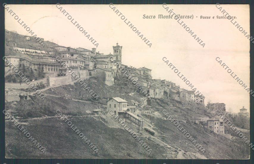 Varese Sacro Monte cartolina LQ6896 – fronte