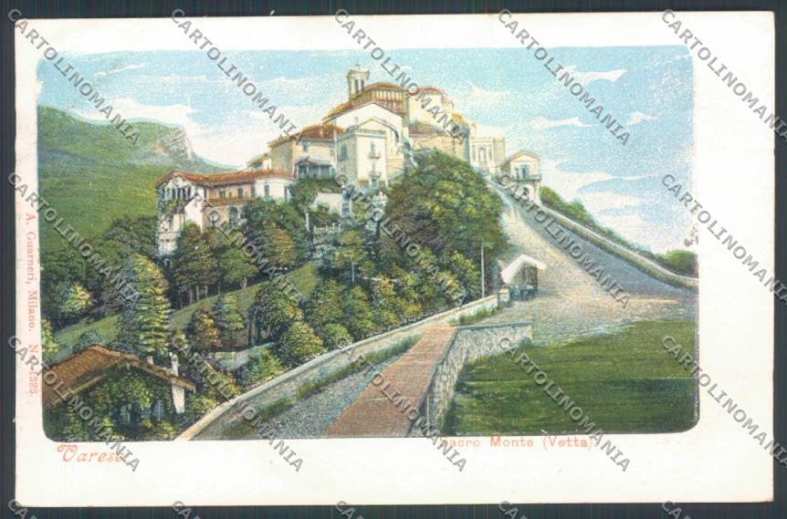 Varese Sacro Monte cartolina LQ6899 – fronte