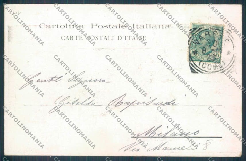 Varese Sacro Monte cartolina LQ6901 – retro