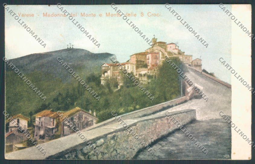 Varese Sacro Monte cartolina LQ6902 – fronte