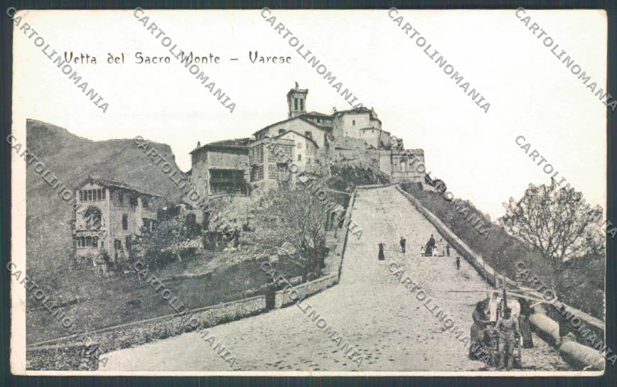 Varese Sacro Monte STRAPPINO cartolina LQ6904 – fronte