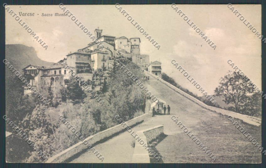 Varese Sacro Monte cartolina LQ6909 – fronte