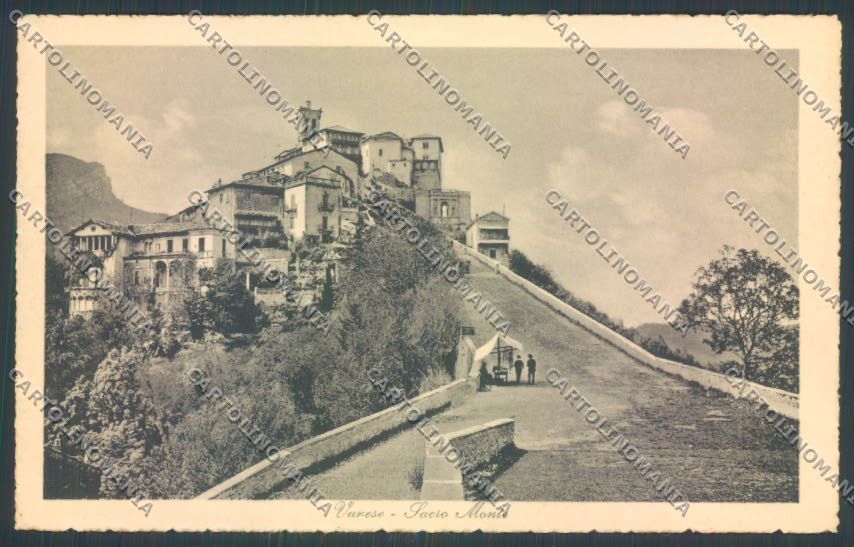 Varese Sacro Monte cartolina LQ6910 – fronte