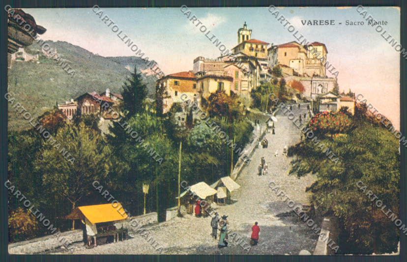 Varese Sacro Monte cartolina LQ6914 – fronte